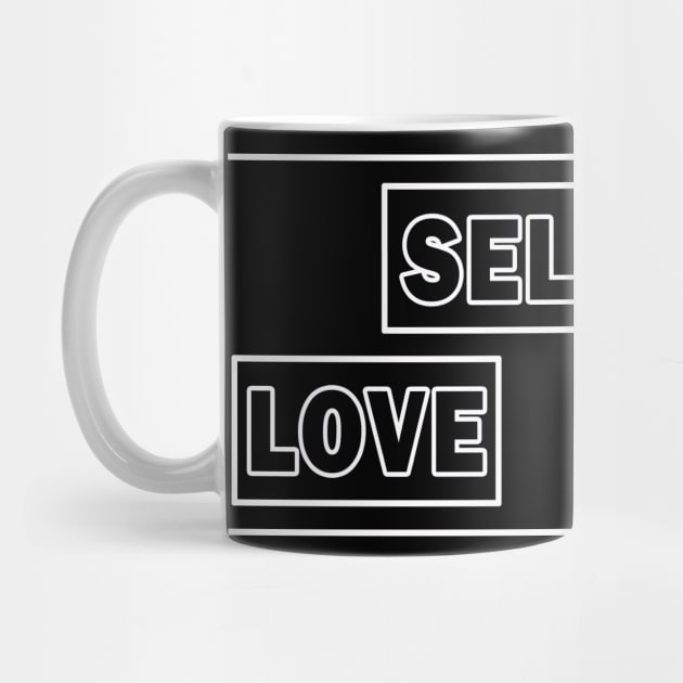 Self love motivational design by ErMa-Designs